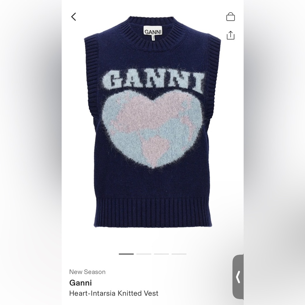 XS GANNI VEST